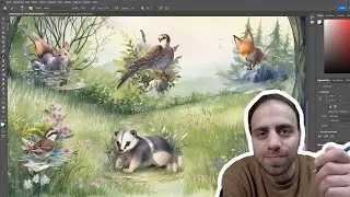 Kinderbuch illustrieren als Anfänger - Buch illustrieren OHNE Zeichenkenntnisse, Illustration mit KI