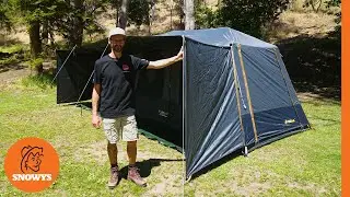 OZtrail Fast Frame Lumos Integrated Lighting 10 Person Tent - Features