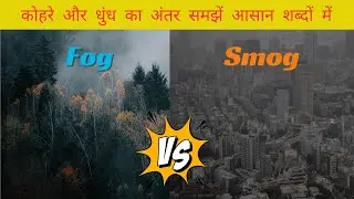 कोहरे और धुंध का अंतर समझें आसान शब्दों में | Fog Vs Smog