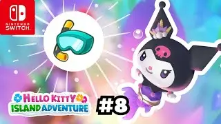 Como Fazer um Snorkel | Mergulho Profundo | Hello Kitty Island Adventure #8 [Nintendo Switch]