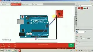 How to connect ADXL335 With Arduino in Fritzing | Fritzing Tutorial