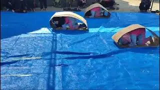 Lomba Menggelinding Gaya Trenggiling Agustusan di Sekolah