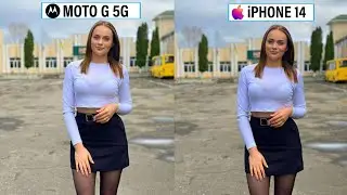 Moto G 5G 2023 Vs iPhone 14 Camera Test Comparison