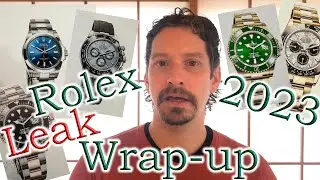 2023 Rolex Leak Wrap-up (Two-tone Everose Gold Sub, Milgauss, and Platinum Daytona on an Oysterflex)