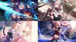 [Heaven Burns Red] Hisame Ogasahara : All EX Attacks Exhibition