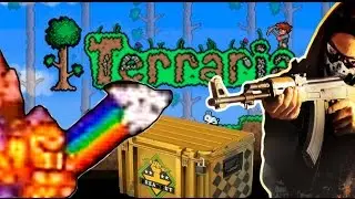 Открываем кейсы Terraria 1.3 пародия на кс го