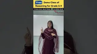 🚀 FREE Demo Class for Reasoning - Grades 3 & 4! 🧠📚 Join Our Top Mentor👨‍🏫✨| Olympiad Success #shorts