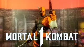 Mortal Kombat 1 | "Deathstroke" Brutality & Fatality (Concept) [Stop Motion]