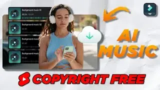 New Filmora AI Music Generator | Copyright Free Music for YOUTUBE