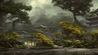 Stable Diffusion - AI Generated:  Ancient Japanese's style Landscape