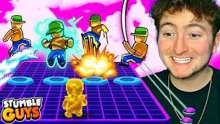 Playing With Every Stumble Guys Super Power!