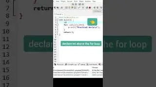 [Error] for loop initial declarations are only allowed in C99 or C11 mode