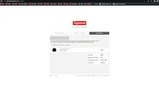 Supreme FW22 Week 15 Live Cop - Box Logo Crewneck (Manual Checkout)
