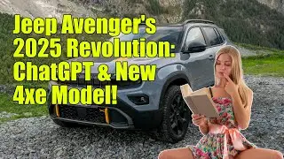 2025 Jeep Avenger gets new trims, ChatGPT and new 4xe Model