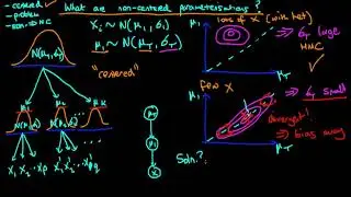 Centered versus non-centered hierarchical models