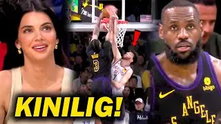 KINILIG manood si Kendall nagpa LAKI ng muscle si LeBron, 'BAPTIZED' ni Anthony Davis kay Holmgren!