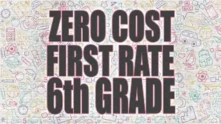 Zero Cost First Rate For 6th | Free Secular Homeschool Resources Guide