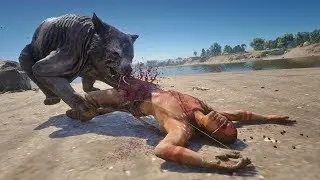 NATIVE AMERICAN Fights the ZoMbiE BEARS in Red Dead Redemption 2 PC ✪ Vol 12