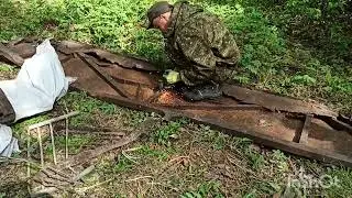 Обзор на реечный домкрат. Металлолом прям на поверхности!! Секретное место📍