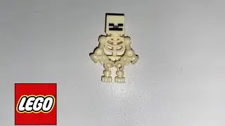 Лего Скелет из Майнкрафт. Lego Minecraft.