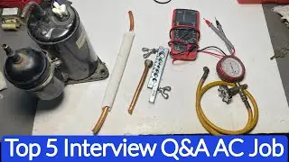 HVAC interview Top 5 Questions | AC Ka interview kaise hota hai?
