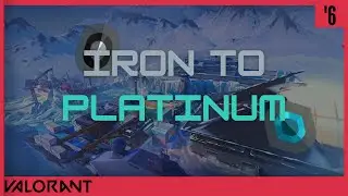 1 Match only ll IRON TO PLATINUM (Bronze 3 to Silver 1) ll Valorant Journey #6