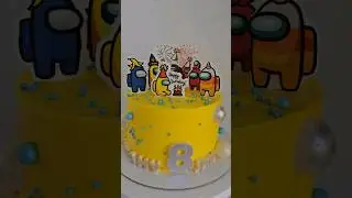 Тортик на тему Амонг ас / Делать просто