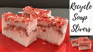 Recycle Soap Slivers into beautiful oatmeal soaps