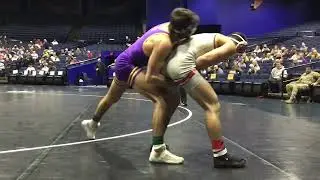 Kyle Biscoglia (UNI) vs Nic Bouzakis (Ohio State)