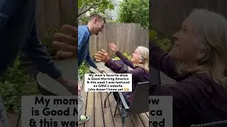 Making Mom proud, thank you 