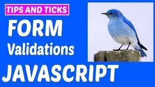 A Simple Javascript form Validations Full Tutorial  - JavaScript Series#12