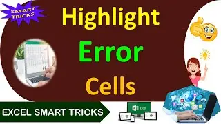 Highlight Error Cells by Using Conditional Formatting - 