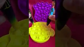 Oddly pop it head satisfying!