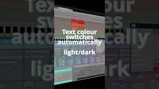 Tracktion Waveform 12 - Custom Colours