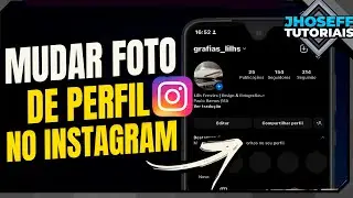 Como MUDAR FOTO DE PERFIL do INSTAGRAM!!