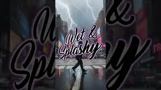 Stay dry… coming september 1st #wetandsplashy #rain #thunder #storm #newsong