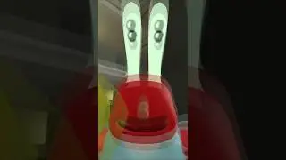 MR KRABS BLOWS UP #shorts