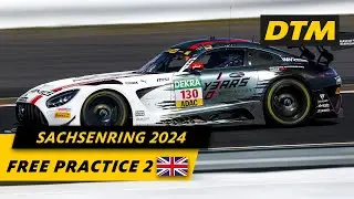 Live Free Practice 2 | Sachsenring | DTM 2024