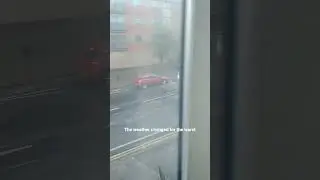 the weather changed for the worst