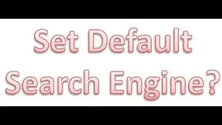 How to change default search engine of Google chrome browser