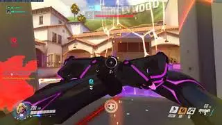 Golden Gun = Skill - Overwatch God Sombra Gameplay