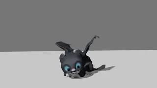 Dart Nightlight Landing Animation (HTTYD) - Blender Animation