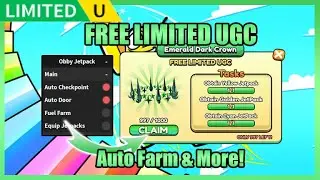 [FREE LIMITED UGC!] Obby But You're on a Jetpack Script • Auto Farm [Roblox]
