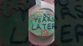 Sponge bob cake