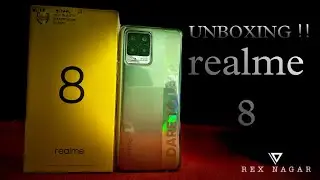 2022 realme 8 Unboxing⚡ 6.4