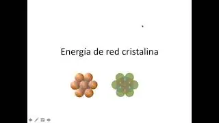 QI1 U3 Energía de red cristalina