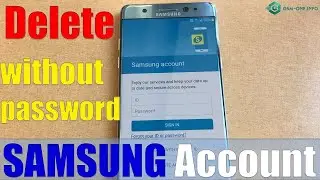 REMOVE ID ACCOUNT  SAMSUNG.