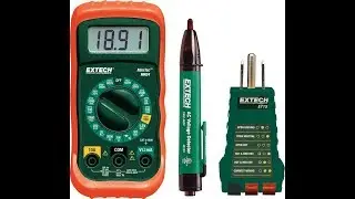 Extech MN24 KIT Electrical Test Kit  Fast Shipping , Return  UPS Pickup Not Charge