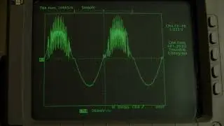 Bias Adjustment Crossover Distortion with Snowcap Peaks Top Waveform Signal Acoustic ACC 261 Broll