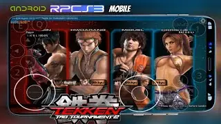TEKKEN Tag 2 Play on Mobile in Rpcs3 Emulator - Horizon | 3rd Game Test